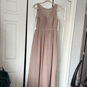 Azazie Dusty Rose Maxi Dress